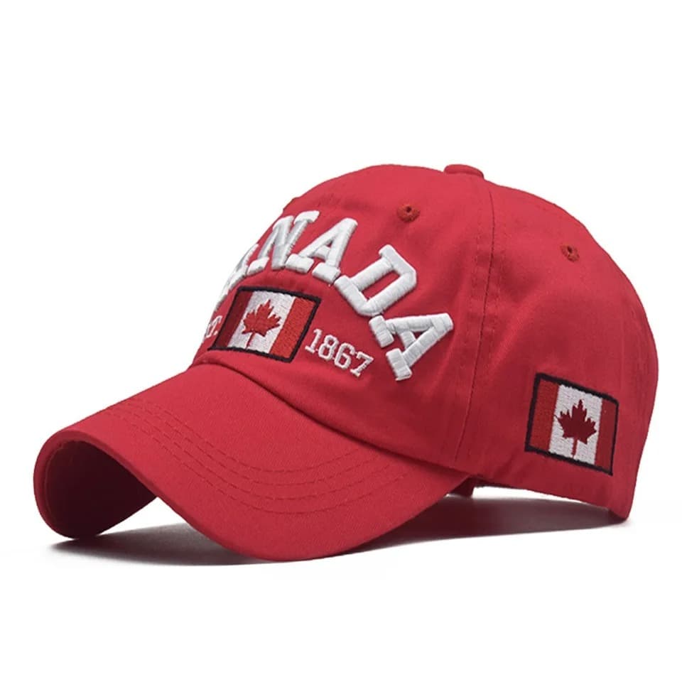 Casquette Canada (Couleur: Rouge)