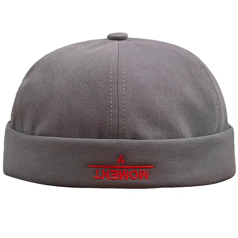 Casquette Docker "A Moment" (Couleur: Gris)