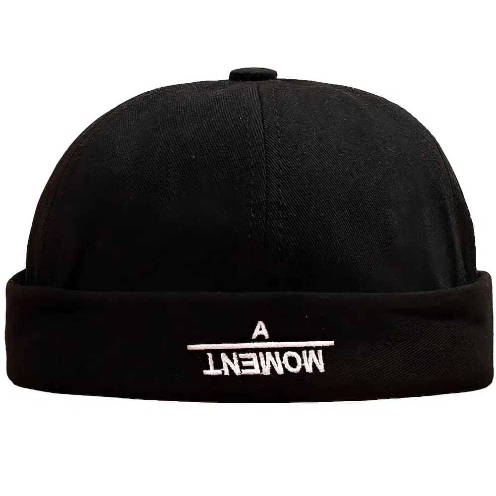 Casquette Docker "A Moment" (Couleur: Noir)