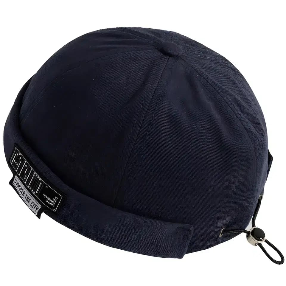 Casquette Docker And (Couleur: Bleu)