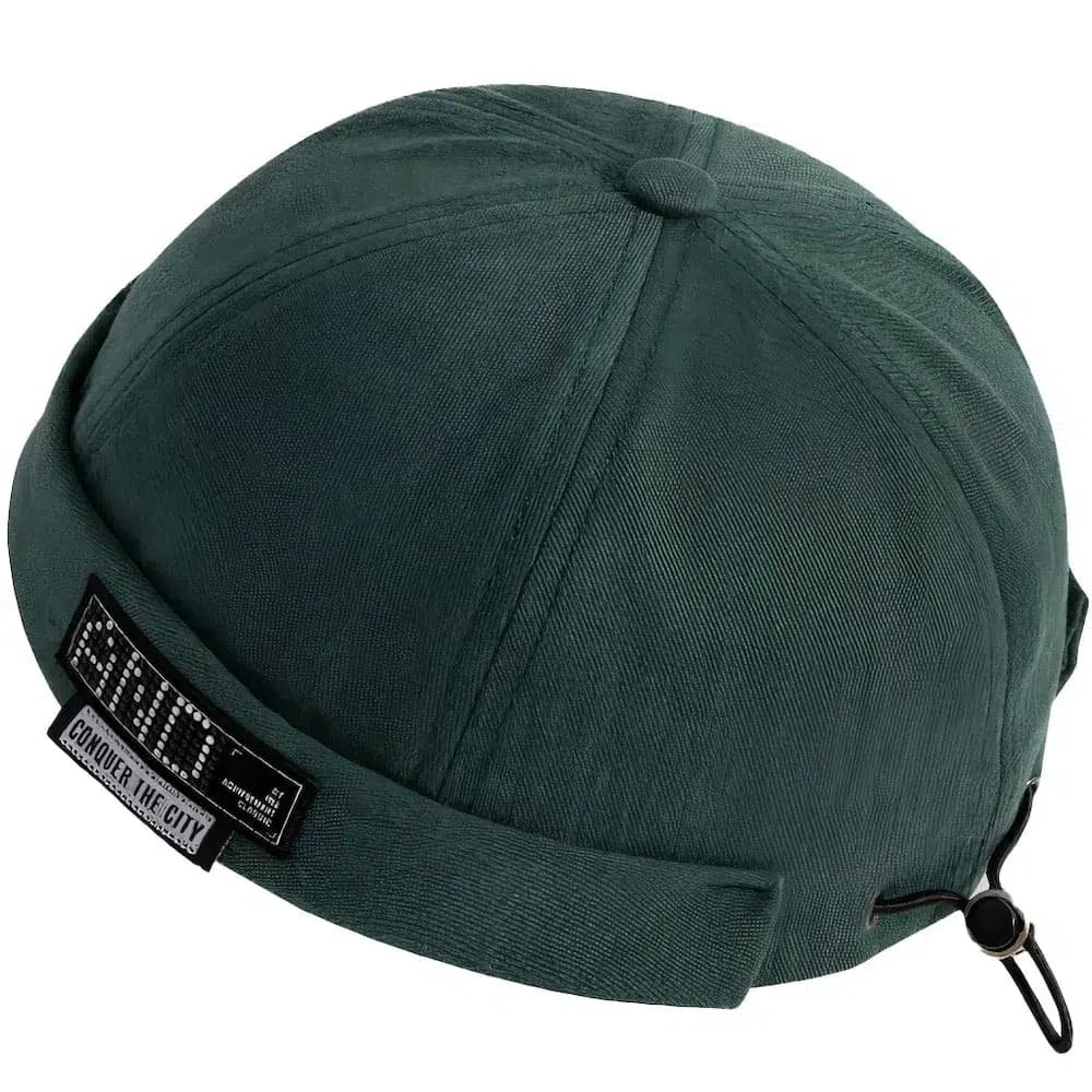 Casquette Docker And (Couleur: Vert)