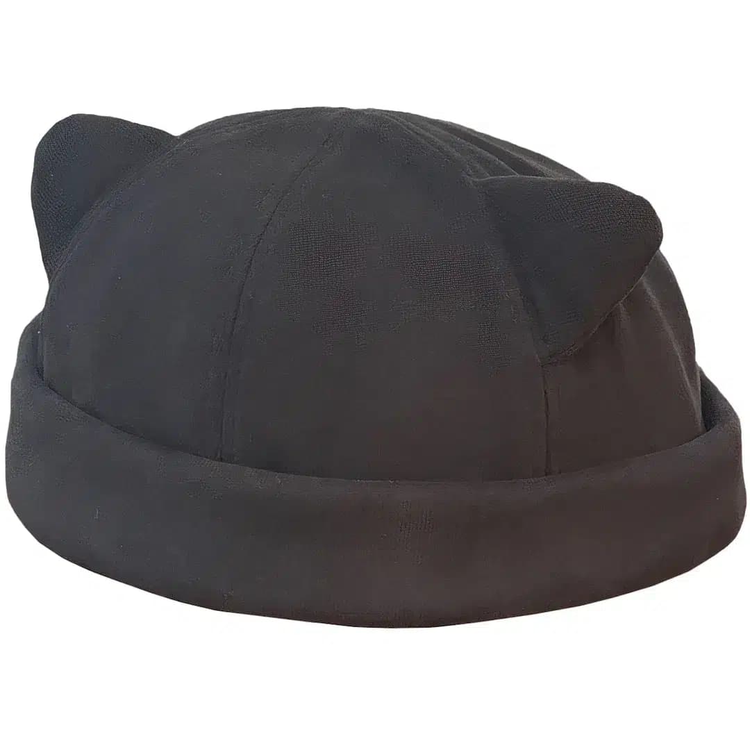 Casquette Docker Chaton (Couleur: Noir)