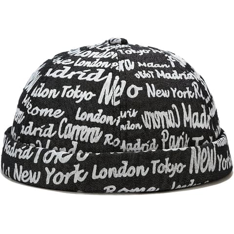 Casquette Docker Cosmopolitain (Couleur: Noir)