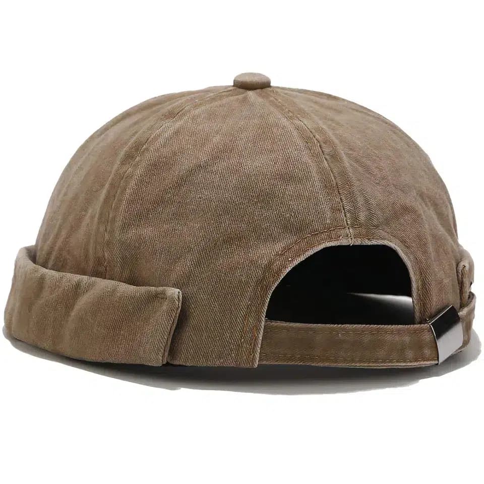 Casquette Docker En Coton (Couleur: Beige)