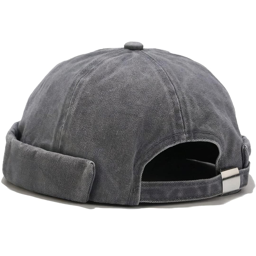 Casquette Docker En Coton (Couleur: Gris)