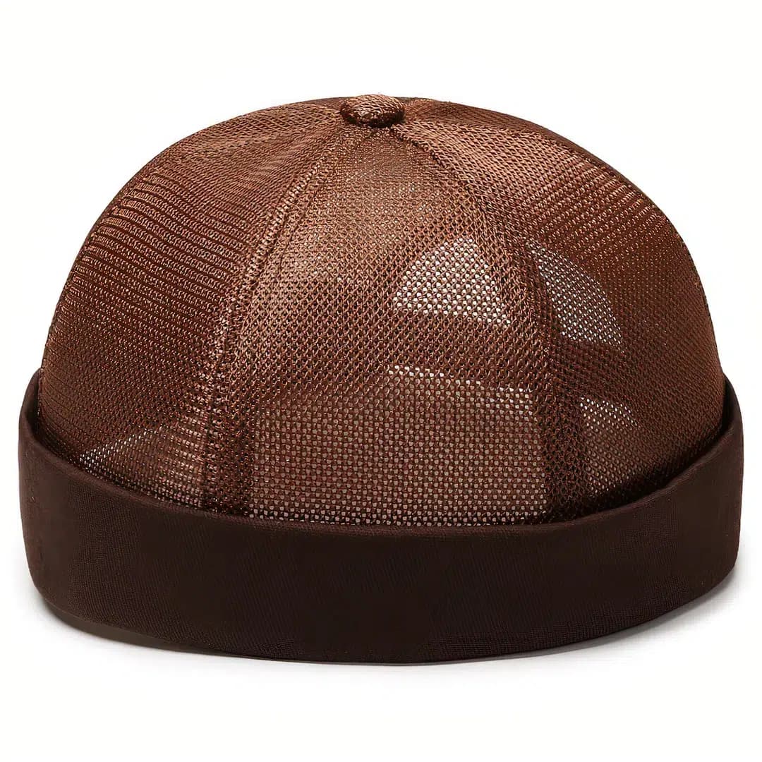 Casquette Docker Filet (Couleur: Marron)