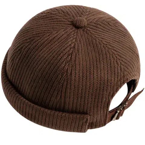 Casquette Docker Hiver (Couleur: Marron)