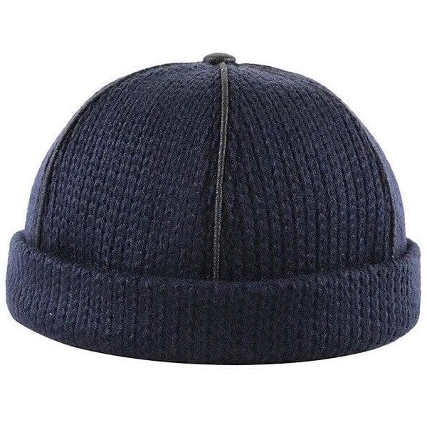 Casquette Docker Tricot (Couleur: Bleu)
