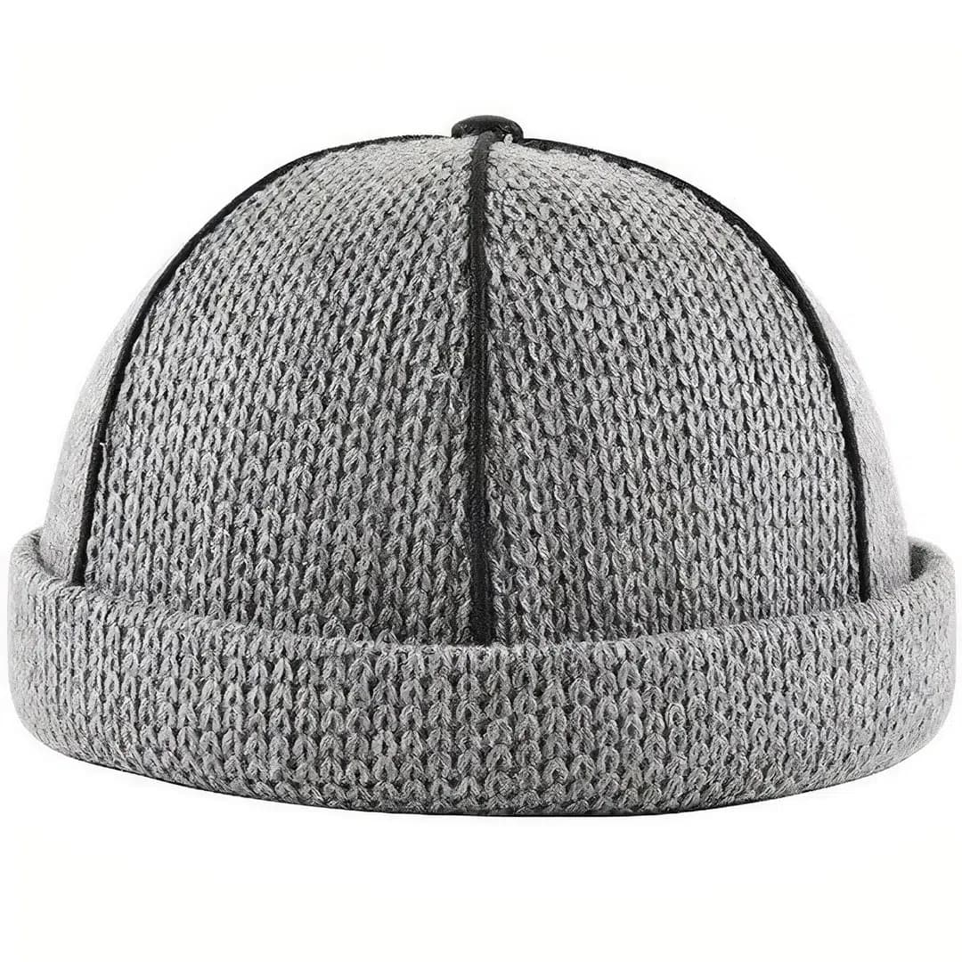 Casquette Docker Tricot (Couleur: Gris)