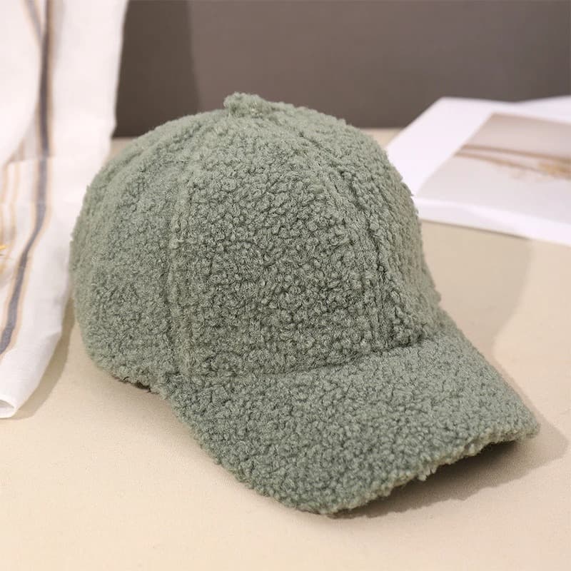 Casquette Kaki en Laine