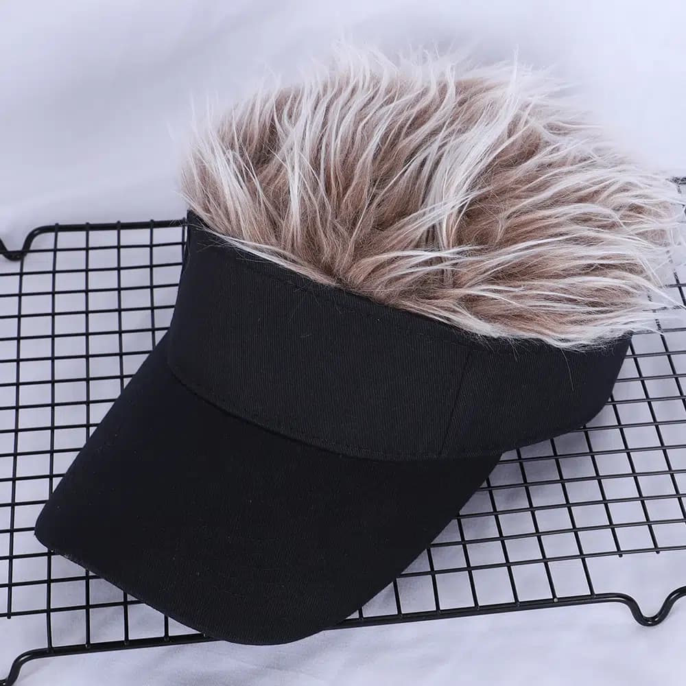 Casquette Perruque (Couleur: Coloré)