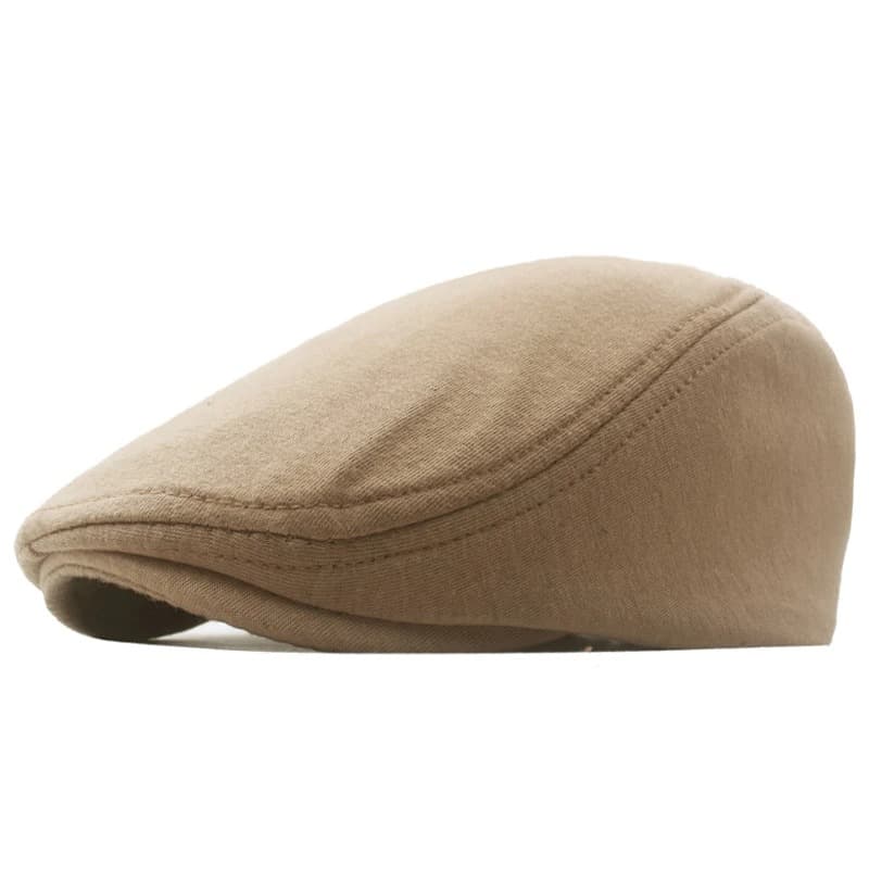 Casquette Plate Beige