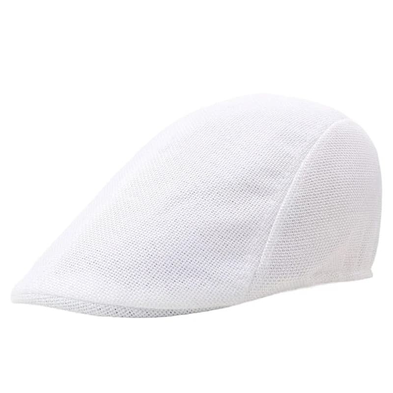 Casquette Plate Blanche
