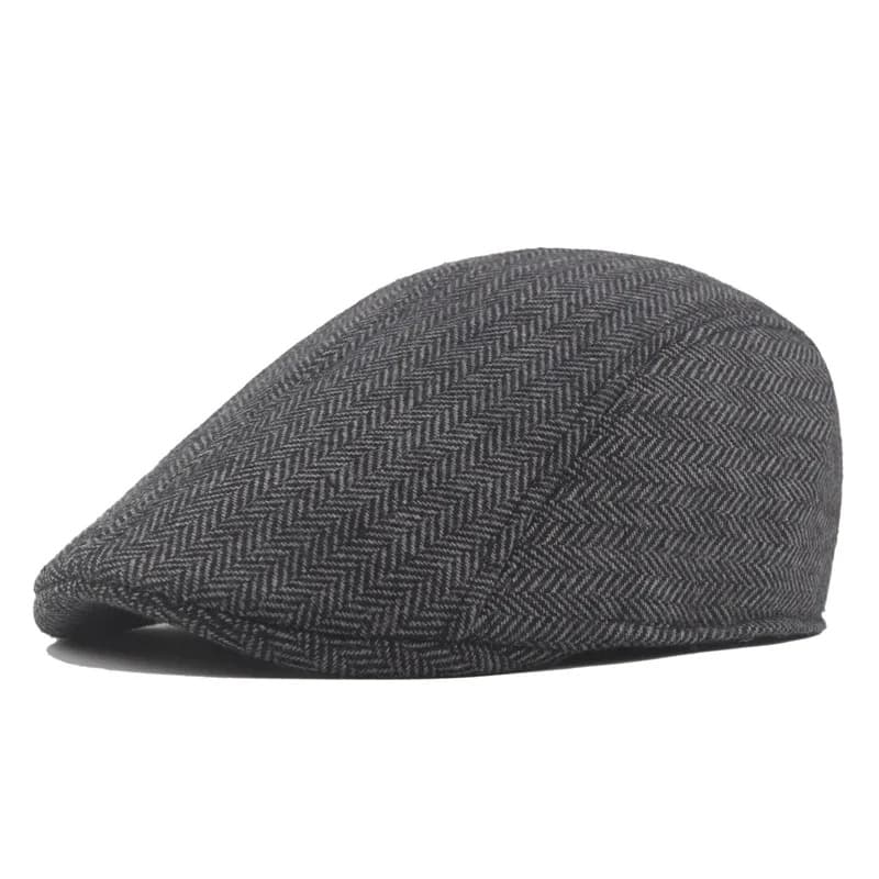Casquette Plate Classique (Modèle: Gris)