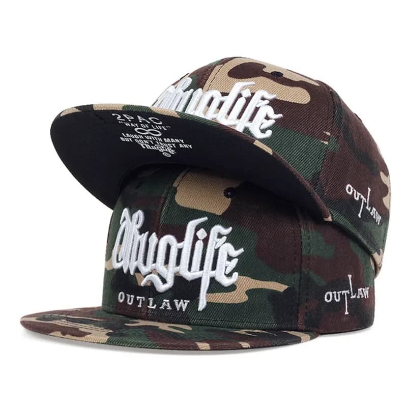 Casquette Thuglife (Modèle: Camouflage)
