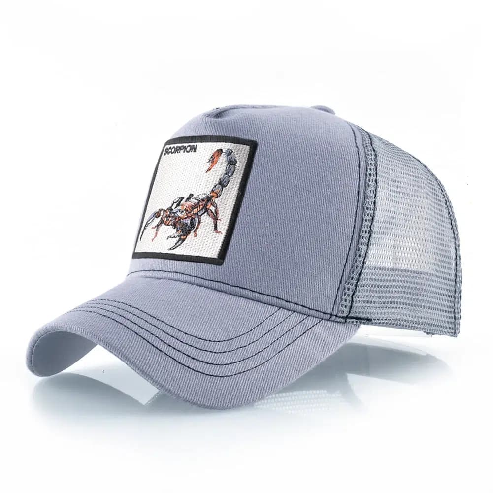 Casquette Trucker Scorpion (Modèle: Gris)