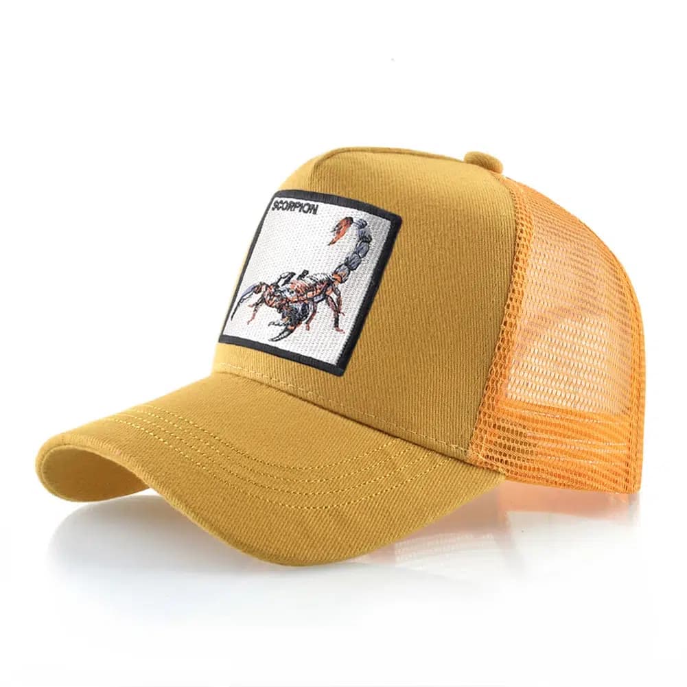 Casquette Trucker Scorpion (Modèle: Jaune)