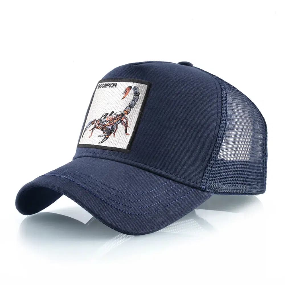 Casquette Trucker Scorpion (Modèle: Navy)