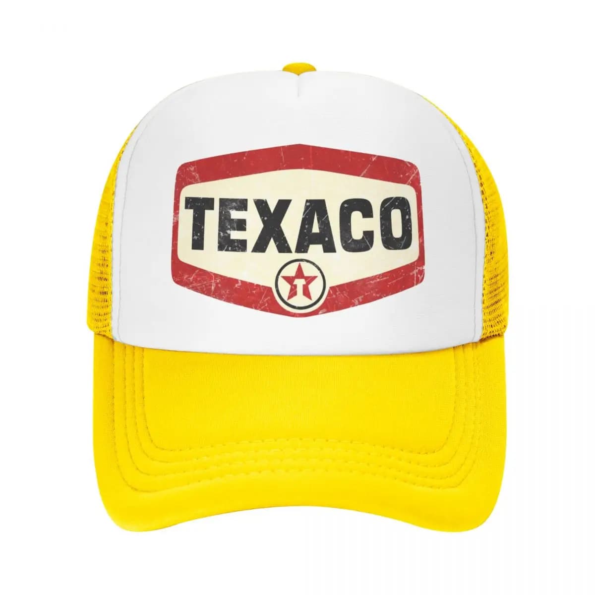 Casquette Trucker Texaco (Modèle: Jaune)
