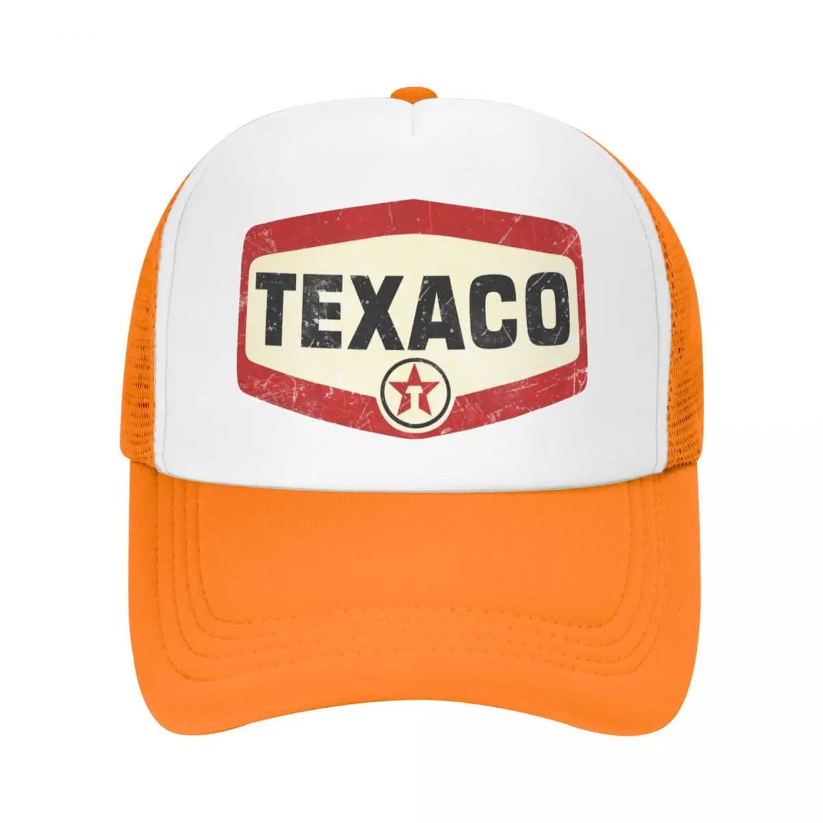 Casquette Trucker Texaco (Modèle: Orange)