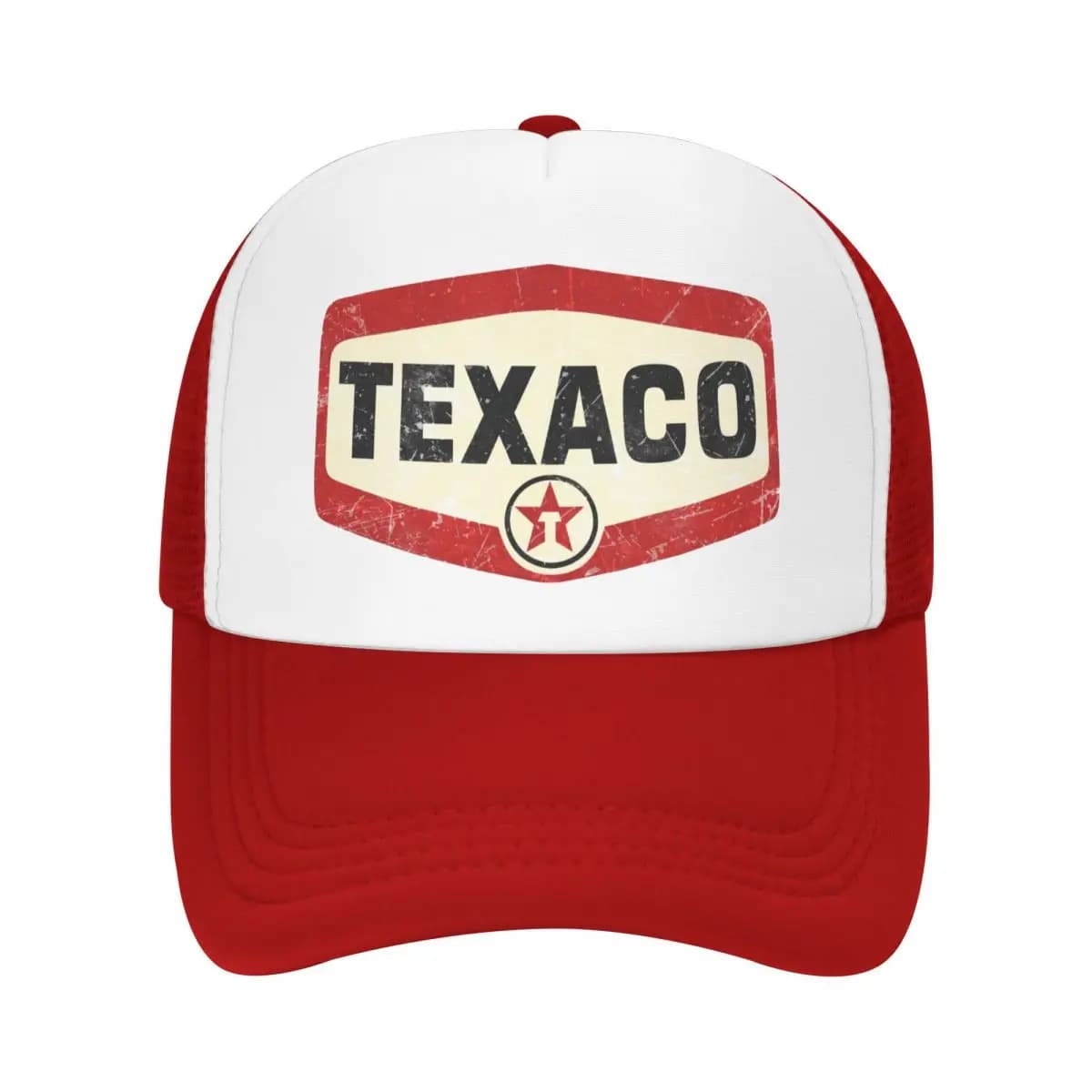 Casquette Trucker Texaco (Modèle: Rouge)