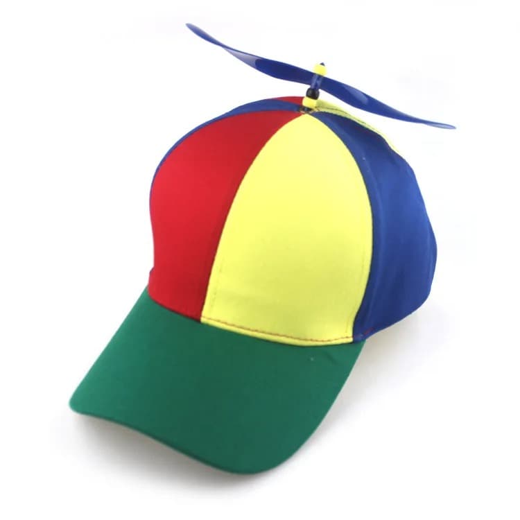 Casquette à Hélice Bleu (Taille: Adulte (56-61cm))