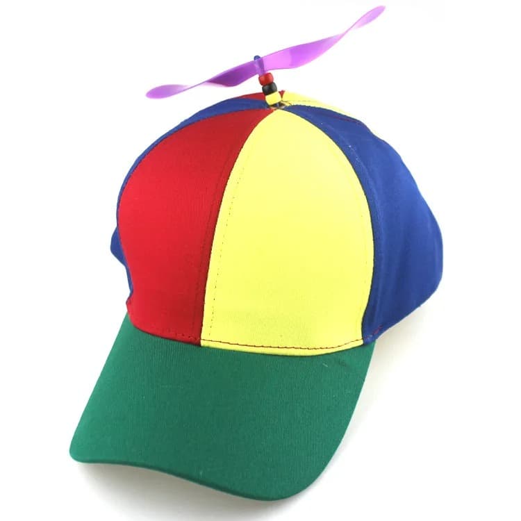 Casquette à Hélice Violette (Taille: Adulte (56-61cm))