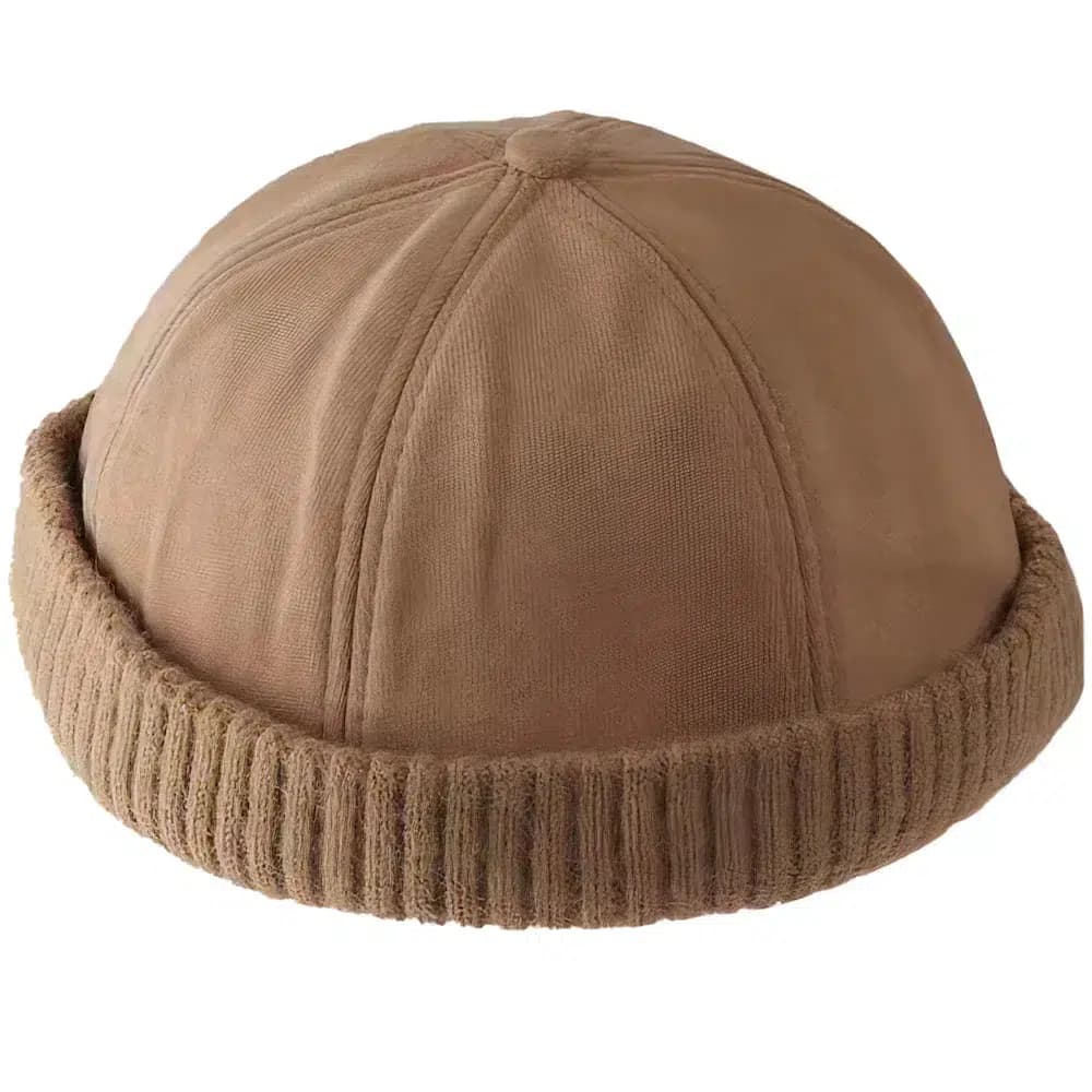 Casquette Docker Molleton (Couleur: Beige)