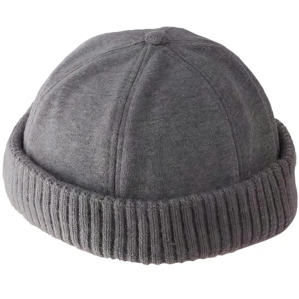 Casquette Docker Molleton (Couleur: Gris)