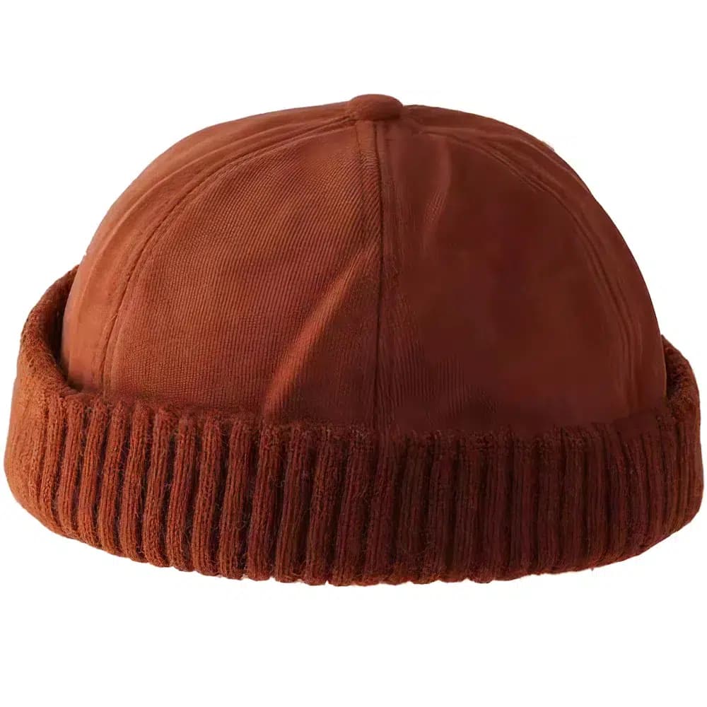 Casquette Docker Molleton (Couleur: Orange)