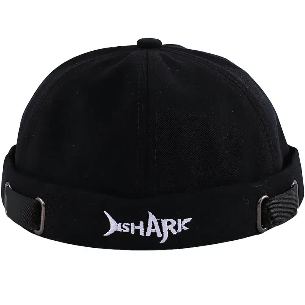Casquette Docker Requin (Couleur: Noir)