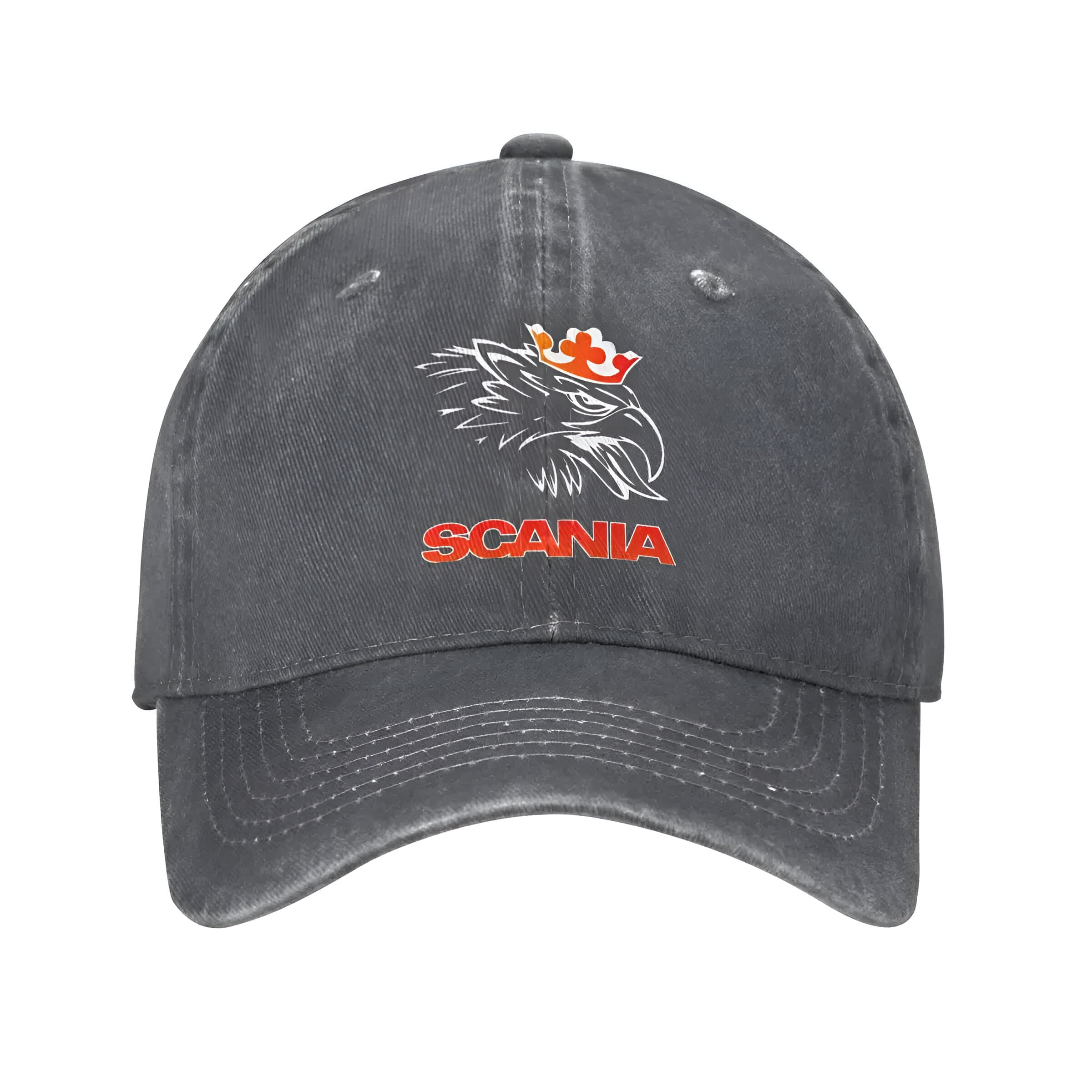 Casquette Saab (Couleur: Gris foncé)
