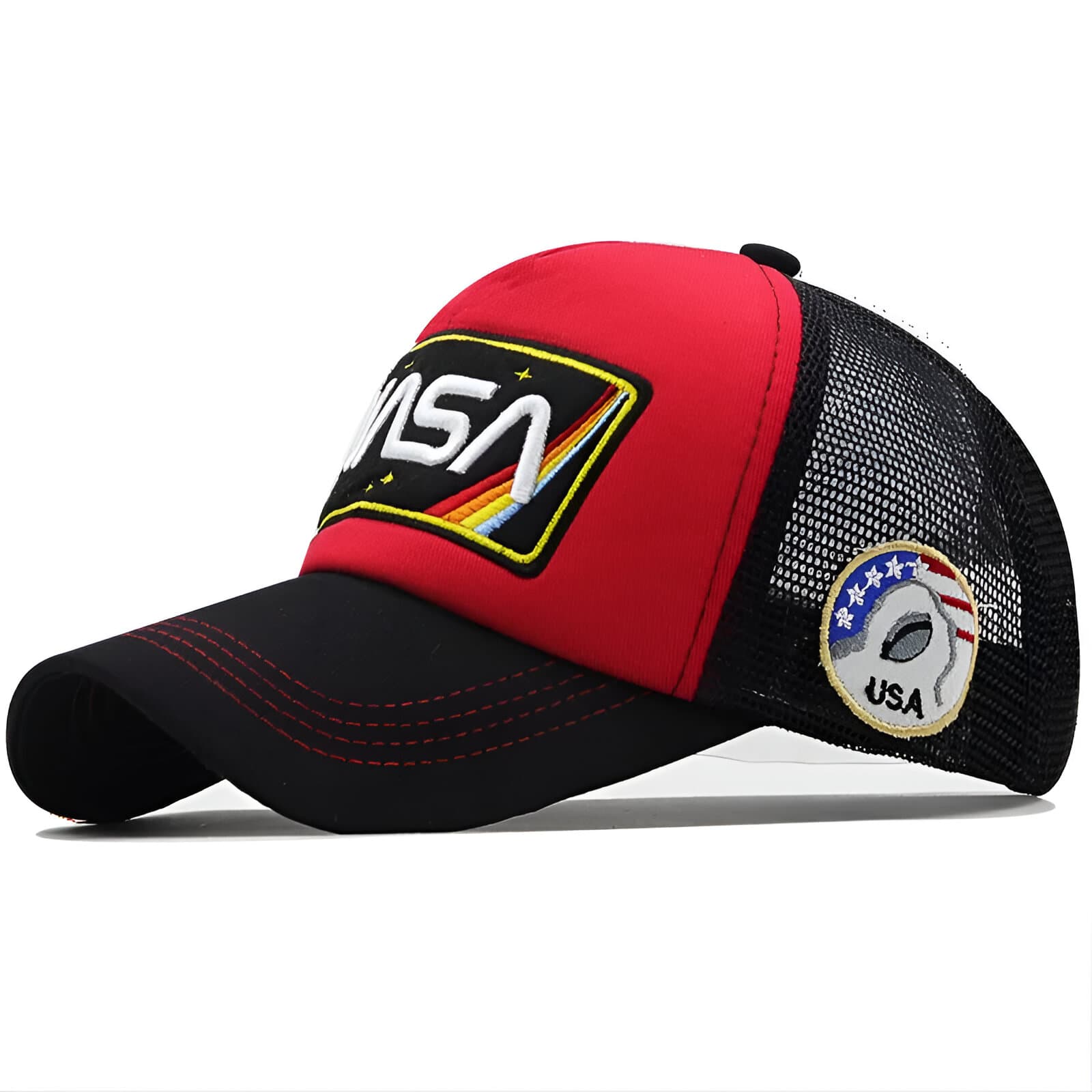 Casquette Nasa (Couleur: Rouge)
