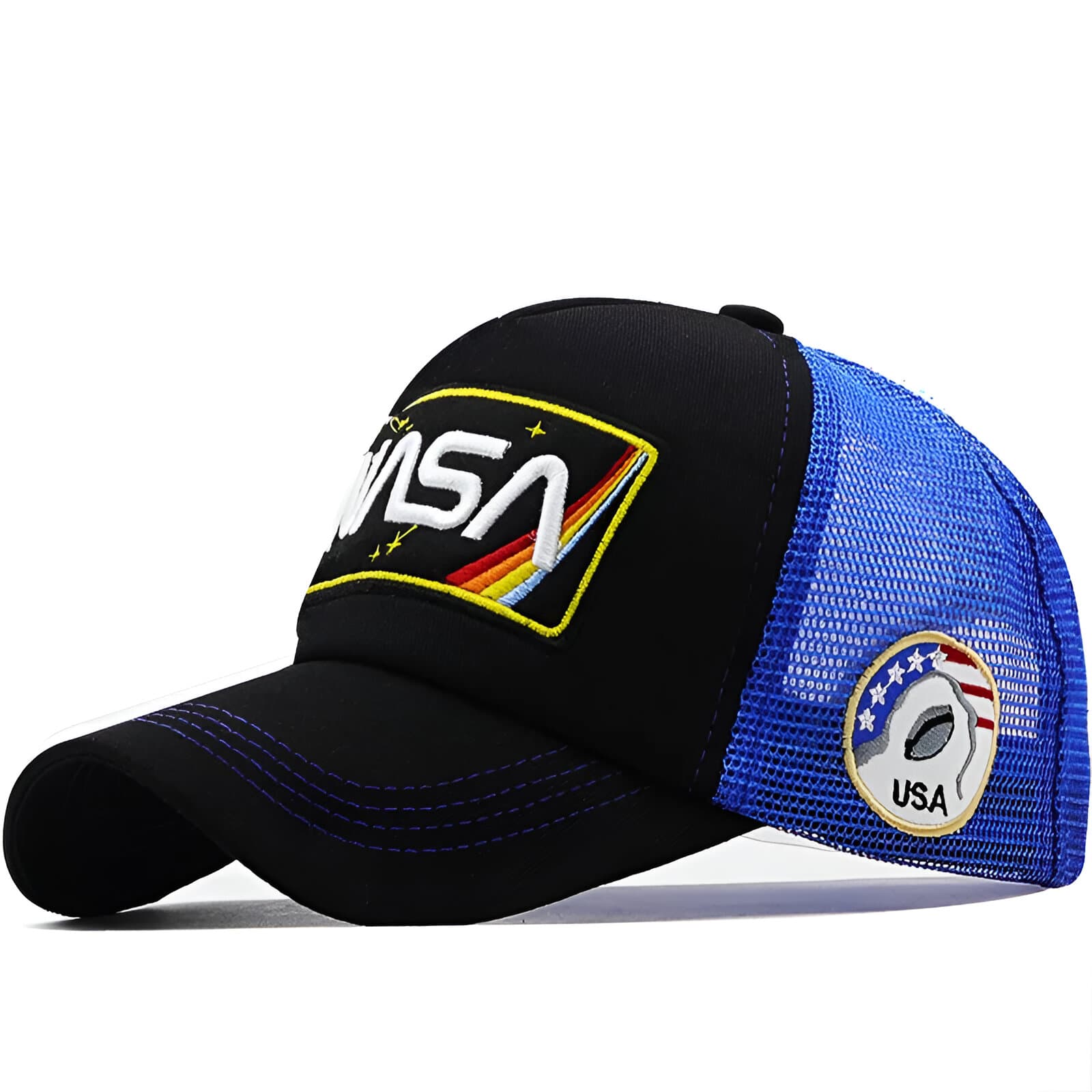 Casquette Nasa (Couleur: Bleu royal)