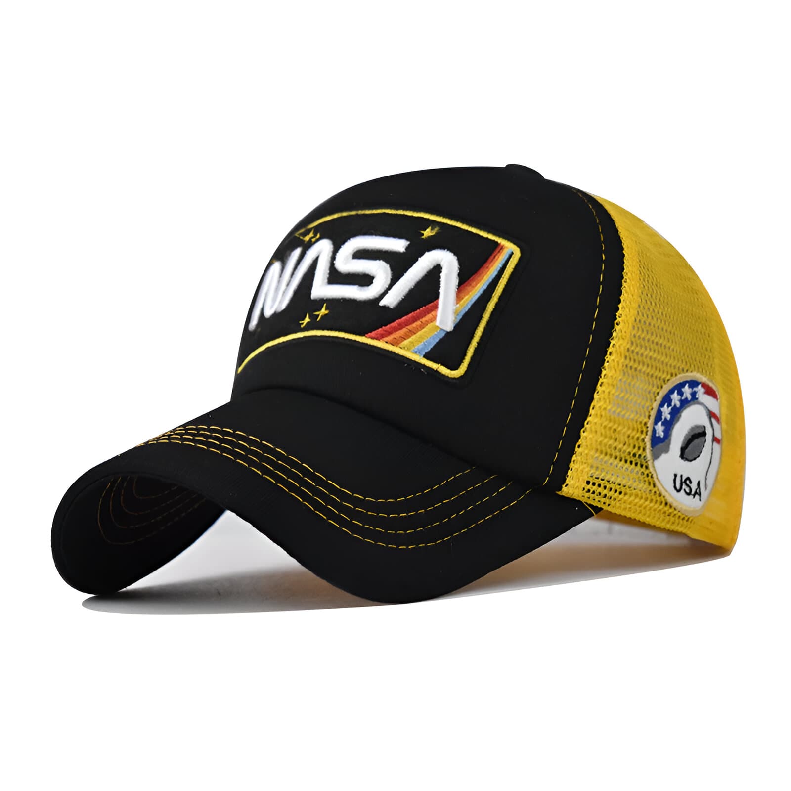 Casquette Nasa (Couleur: Jaune)