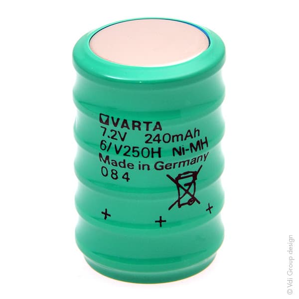 Varta - Accus NiMH ls 6/V250H SK S 7.2V 250mAh