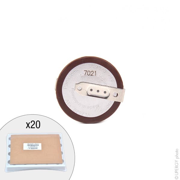 Panasonic - Accus bouton Lithium VL2020/HFN 3V 20mAh