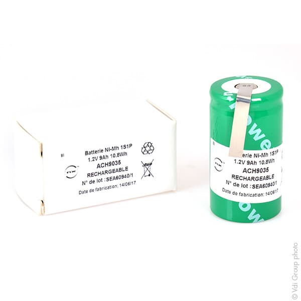 Yuasa - Accus NiMH ls D. 1.2V 9Ah HBL