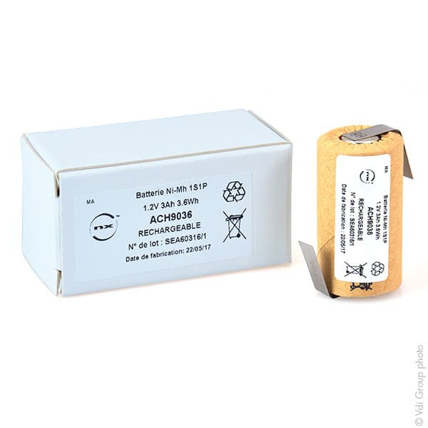 NX - Accus NiMH ls SC HD CARTONNE 1.2V 3000mAh HBL