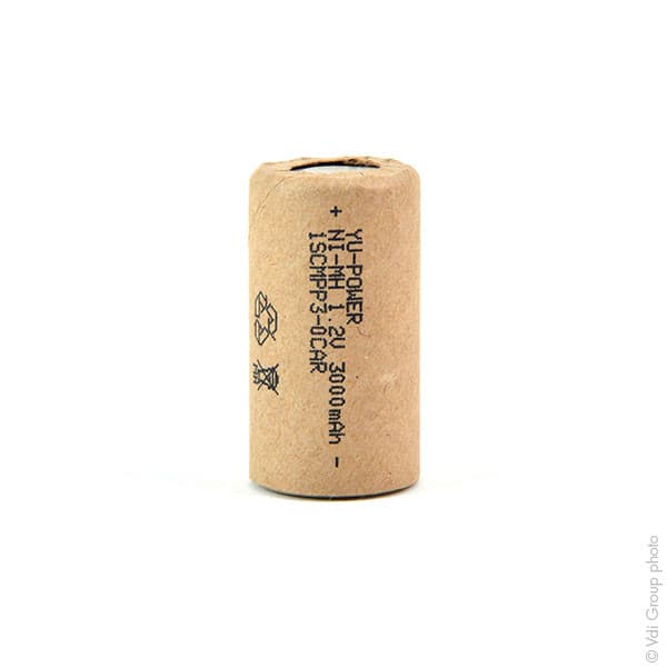 Yuasa - Accus NiMH ls SC 1SCMPP3-0 HD 1.2V 3000mAh