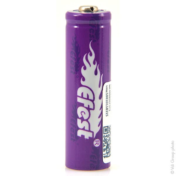 Efest - Accus Lithium-Ion EFEST IMR14500 (AA) Li-Mn HD 3.7V 650mAh CT