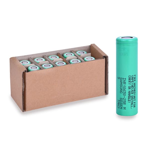 Samsung - Accus Lithium-Ion SAMSUNG INR18650-25R HD 3.7V 2.5Ah FT