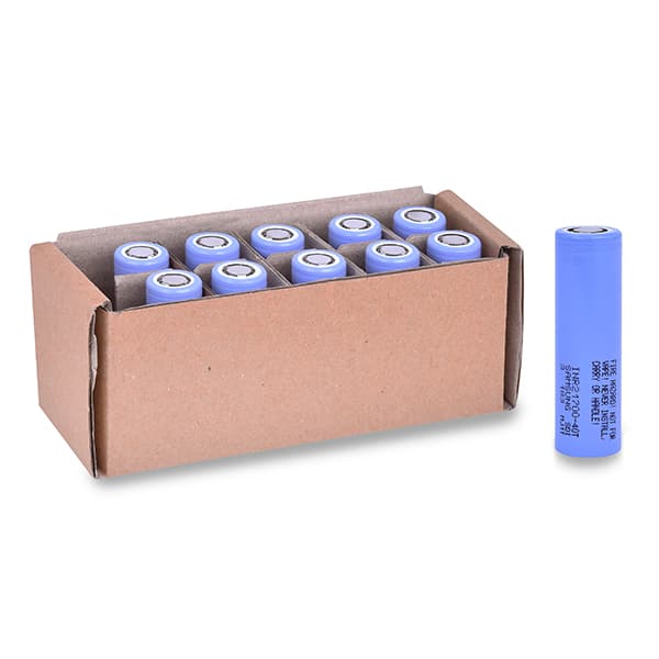 Samsung - Accus Lithium-Ion SAMSUNG INR21700 40T 3.6V 4Ah FT