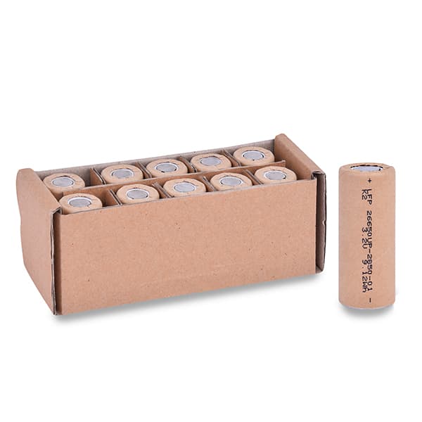 K2 Energy - Accus Lithium Fer Phosphate K2 ENERGY IFR-26650 LiFePO4 HD 3.2V 2850mAh FT