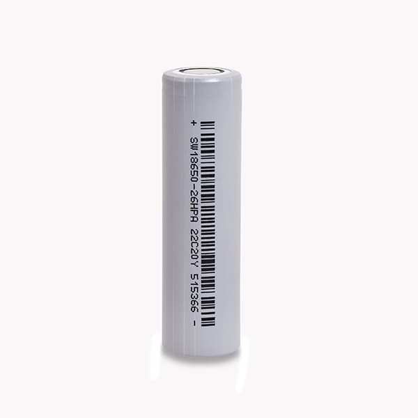 Sinowatt - Accus Lithium-Ion SINOWATT INR1966 SW18650-26HPA 3.6V 2600mAh FT