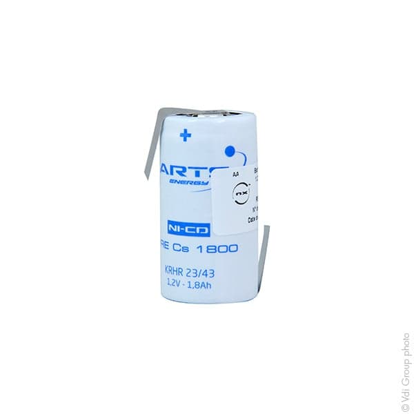 Arts Energy - Accus NiCd ls VRE CS1800 SC 1.2V 1800mAh HBL