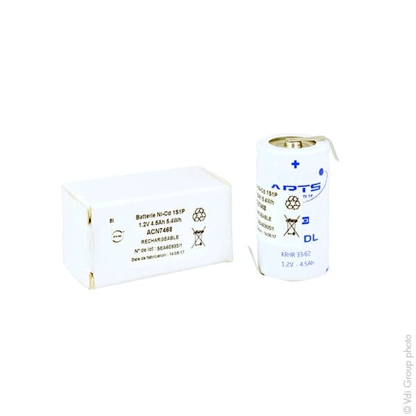 Arts Energy - Accus NiCd ls VRE D4500 1.2V 4.5Ah HBL