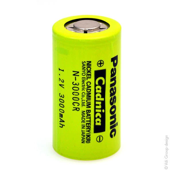 Panasonic - Accu NiCd N-3000CR GAINE 1.2V 3000mAh