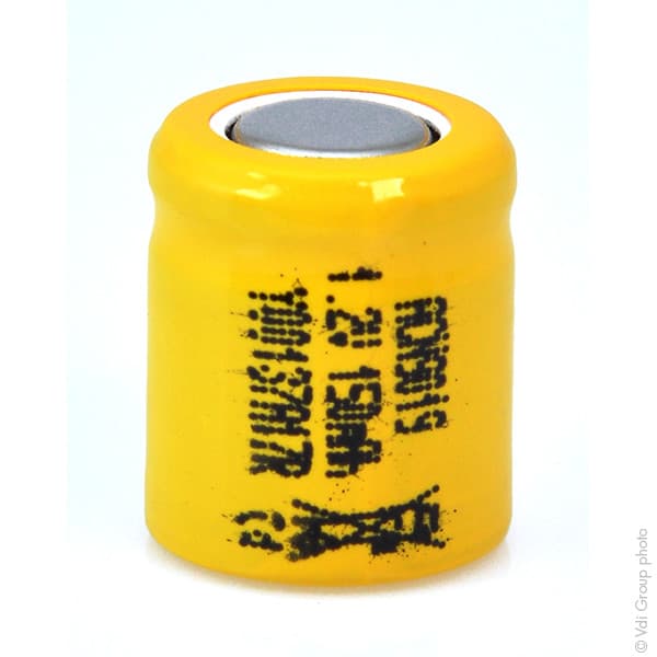 NX - Accu NiCd 1/3AA 1.2V 150mAh FT
