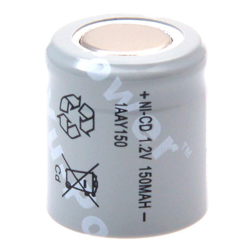 Yuasa - Accu NiCd 1/3AA Y150 1.2V 150mAh FT